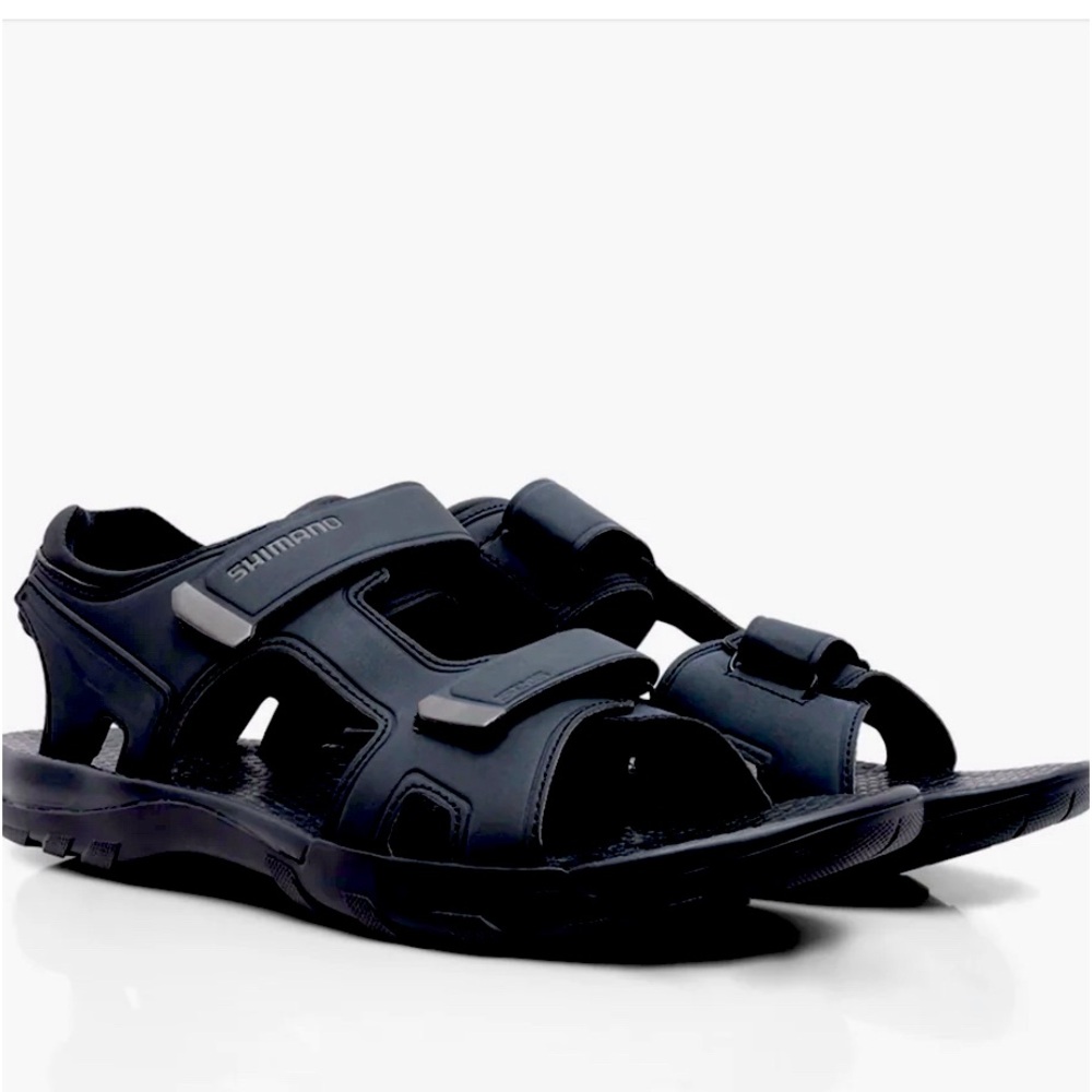 NEW IN BOX SHIMANO BLACK SANDLES SIZE 11 11.5 SD5 SH-SD501 VOLUME TOUR LAST